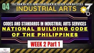 TLE Grade 7 Quarter 4 - Industrial Arts Week 2 Part 1: NATIONAL BUILDING CODE OF THE PHILIPPINES