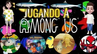 Jugando a Among Us con joseproxgamer-x, Pablo y yo (Nico)