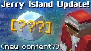 Jerry Island Update Leaked! Glacier Mining! Snow Gear + More! (Hypixel Skyblock News)
