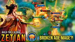 MVP Zetian | Broken AOE Mage?! Build Top 1 Global MLBB