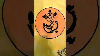 ganash drawing💖🙏❤️#ganashchaturthi#smd #art
