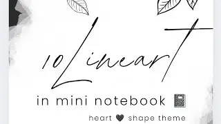 Let's make a mini notebook 📓 and do line art 📝|| @Artiraa ✨