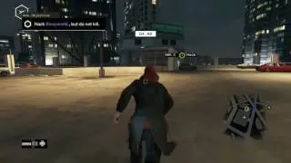 Watch Dogs- Killing my target while he's using a camera! Lol!