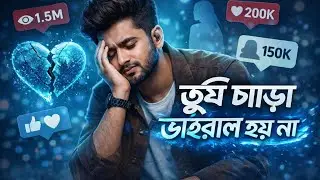 তুই ছাড়া ভাইরাল হয় না 😔📱 | Heart Touching Bangla Song | New Viral Song 2026