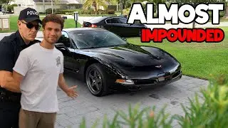 I bought a corvette and it almost got impounded 24 hours later...