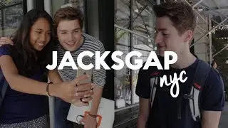 Meeting JacksGap in NYC! | Jack and Finn Harries