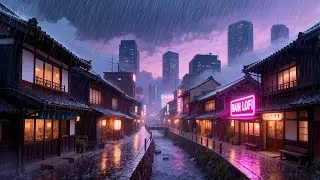 90s Rain Lofi Chill 🌧️ Calm Chillhop Beats for Focus & Relax and Study - 12 Hours Chill Mix
