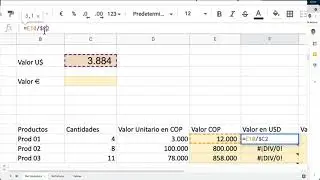 Referencias Mixtas y Absolutas
