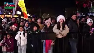 Naxçıvanda Dünya Azərbaycanlılarının Həmrəyliyi Günü və Yeni il münasibətilə  atəşfəşanlıq olub