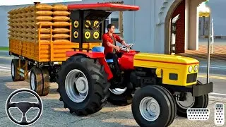 Real Mega Tractor Driving Simulator 2024 - Grand Farming Transport - driodgameplaystv