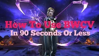 How To Use BWCV In 90 Seconds Or Less