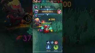 The best moment epic comeback solo ranked mobile legend 2025 #mobilelegends #mlbb