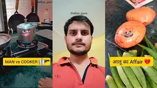 Funny video of thethar puns🤣🤣 || vegetables comedy video