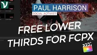 FREE Lower Thirds for FCP