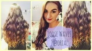 Loose Waves Tutorial! Pinterest Inspired!