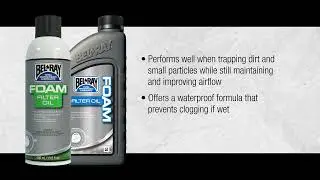 Protect Your Engine with Bel-Ray&reg; Foam Filter Oil