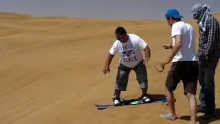 Sand Surfing 
