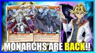 THE KINGS HAVE RETURNED!! | Rush Duel Links Deck Profile: Monarchs!!