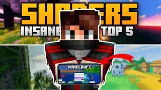 Top 5 Ultra Realistic SHADERS for MCPE🔥 (1.21+) No Lag!  |  ( No Clickbait!! )