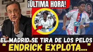 🚨 ENDRICK HACE HISTORIA: PRIMER HAT TRICK en LYON y el REAL MADRID ACTIVA la ALARMA 🚨