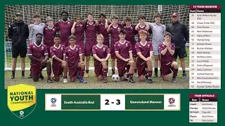 Day 1 - 1st Half -  U14 QLD Maroon vs SA Red NYC 2022 - Game 1
