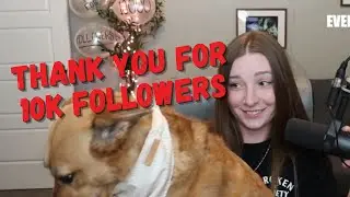 Reached 10k followers on Twitch!