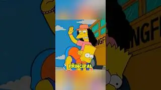 Otto is mad at Bart 😖 #thesimpsons #simpsons