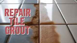 Fix Cracked Tile Grout in Seconds