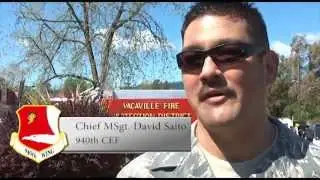 940th Civil Engineer Flight fire training