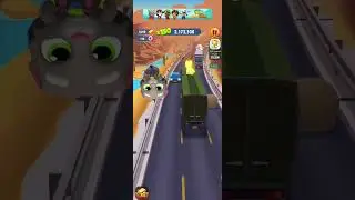 Talking Tom Gold Run Gameplay Tom  aaaaaaaaaaaaaaaaaaaaaaa - 6 #shorts