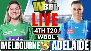 WBBL Live - Adelaide Strikers vs Melbourne Stars live | Wbbl live match today | big bash women's