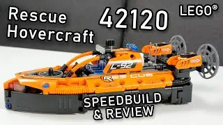 LEGO 42120 Review | LEGO Rescue Hovercraft | Review 42120 LEGO Technic 2021 | LEGO 42120 Speedbuild