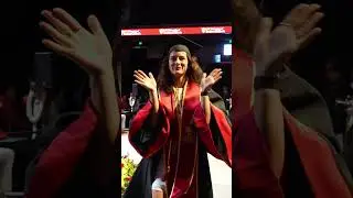 USC Student-Athlete Graduation Cam 📹 #shorts #graduation