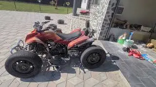 Am montat roti mai mari la atv