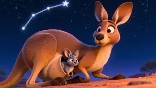 Kangaroo With Baby Pouch 🦘👶 | Learn Animals for Kids | Fun Preschool Learning Video