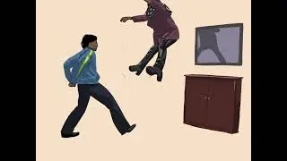 Charlie Murphy Karate Kicks Rick James (Rotoscope Animation)