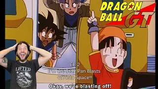 PAN HIJACKS THE SHIP?! Goku & Trunks Weren&rsquo;t Ready | Dragon Ball GT Episode 2 Reaction!