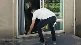 Screen Door Track Replacement White Vinyl | Sliding Door Bottom Track Install