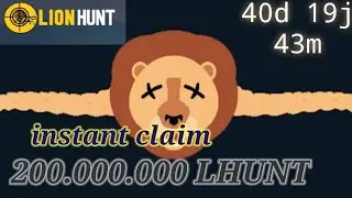 Instant claim 200.000.000 LHUNT token || cara claim Airdrop trustwallet
