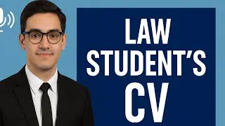 किसी Law Student के CV (Curriculum Vitae) में क्या-क्या होना चाहिए l Law Student&rsquo;s CV for internship