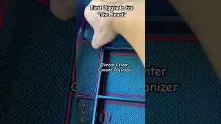 Small Upgrade for GMC Sierra 1500 &ldquo;The Beast&rdquo; Pimcar Center console organizer