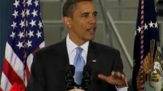 As Oil Spills, Obama Touts Alternative Energy