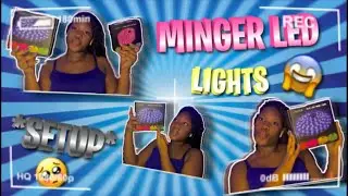Minger LED LIGHTS *SETUP* | Itssjustlexii |