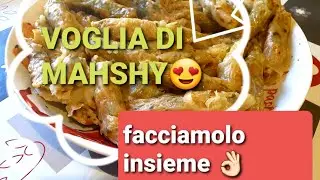 # MAHSHY😍#involtini di verza🥘  egiziani preparate a crudo👌🏻facile e veloce