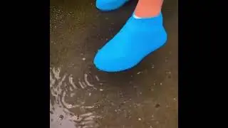 Rainy Day Hack: Never Ruin Your Sneakers Again! Introducing Silicone Shoe Covers