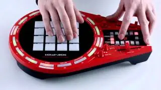 Controlador Casio Trackformer GROOVE CENTER XW-PD1