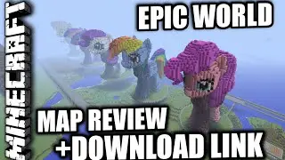 MINECRAFT - PS3 - EPIC SURVIVAL MAP REVIEW + DOWNLOAD LINK ( PS4 )