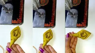 Unique beautiful fabric latkan design#trending latkan #making at home latkan banane ka tarika#
