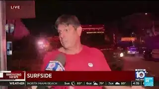 Huge emergency operation under way after building collapse in Miami
