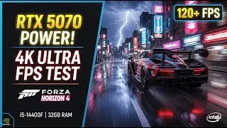 Forza Horizon 4 | RTX 5070 + i5 14400F | 4K Ultra Settings FPS Test